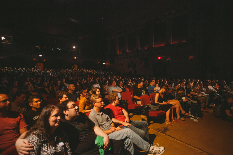 The Music Box Theatre, sold out for UHF